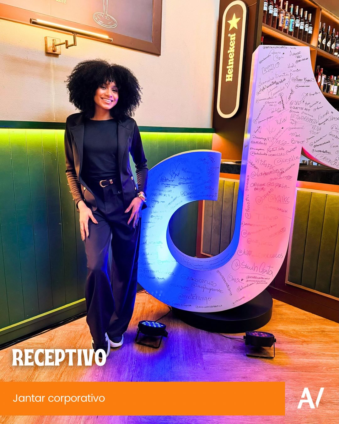 Ativação Heineken TikTok — Eventos corporativos Agência Vanark
